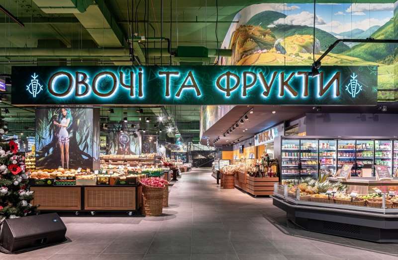 У стилі Лісової пісні. Сільпо відкрило супермаркет у ТРЦ Blockbuster Mall, найбільший з початку вторгнення — фото